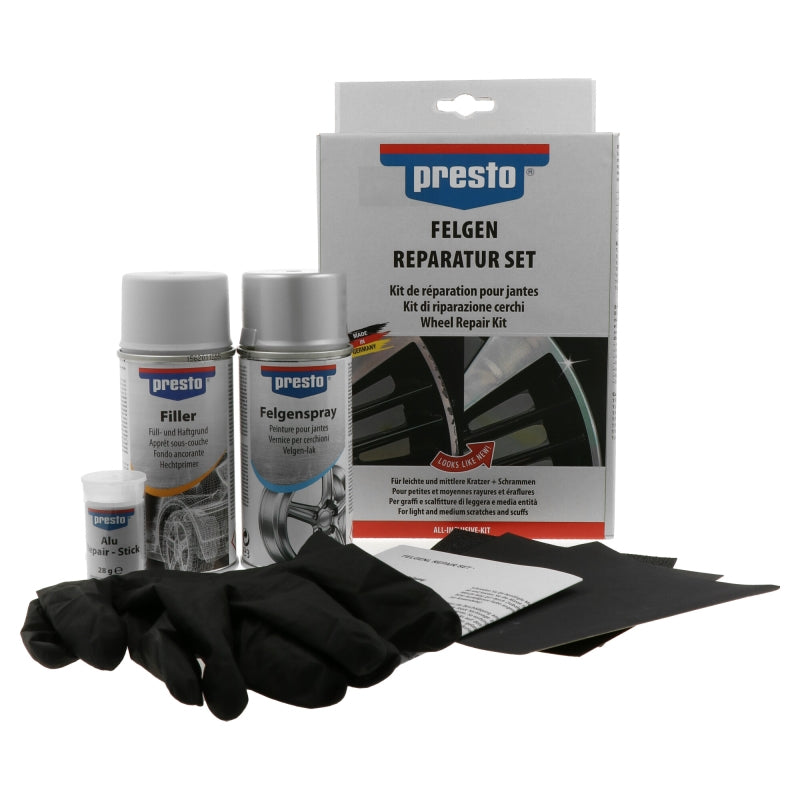 Presto Reparatur-Set Felgen – Silber – 1 Stk.
