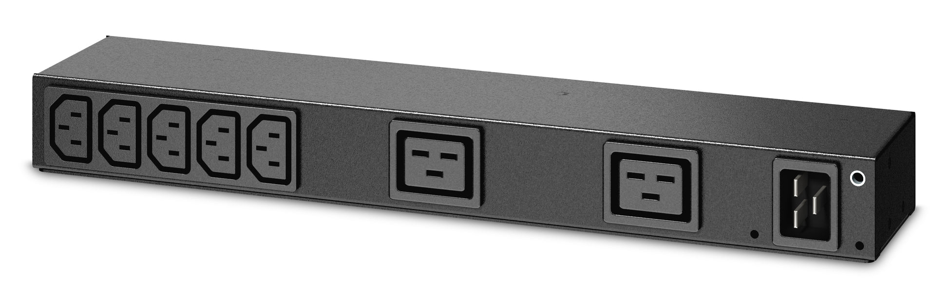 APC Rack-PDU – Standard, 1-ph, Horizontal/Vertikal 0U/1U, 20 A 100–240 V, 7×C13/C19, C20