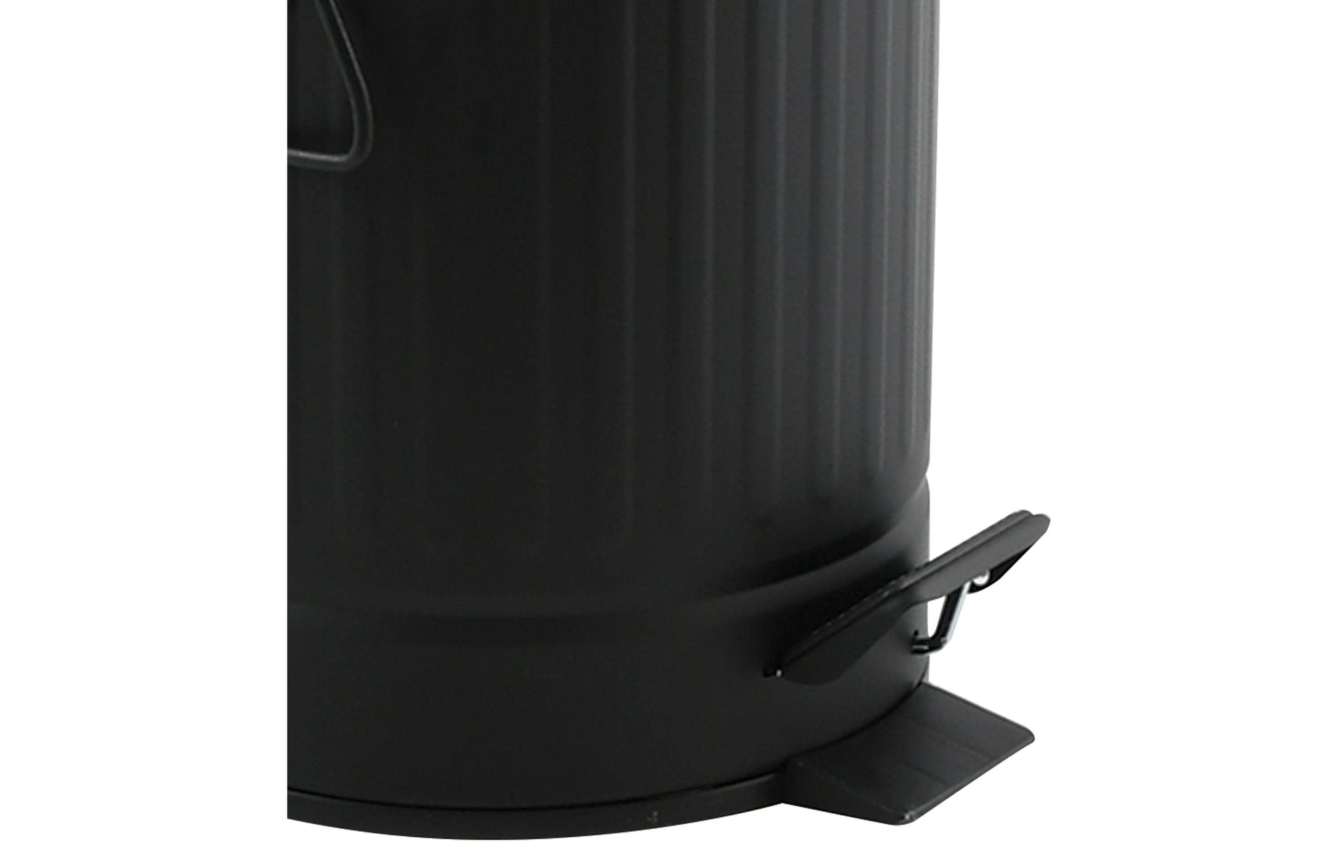 MSV Kosmetikeimer – 3 l – Stahl, rund – schwarz