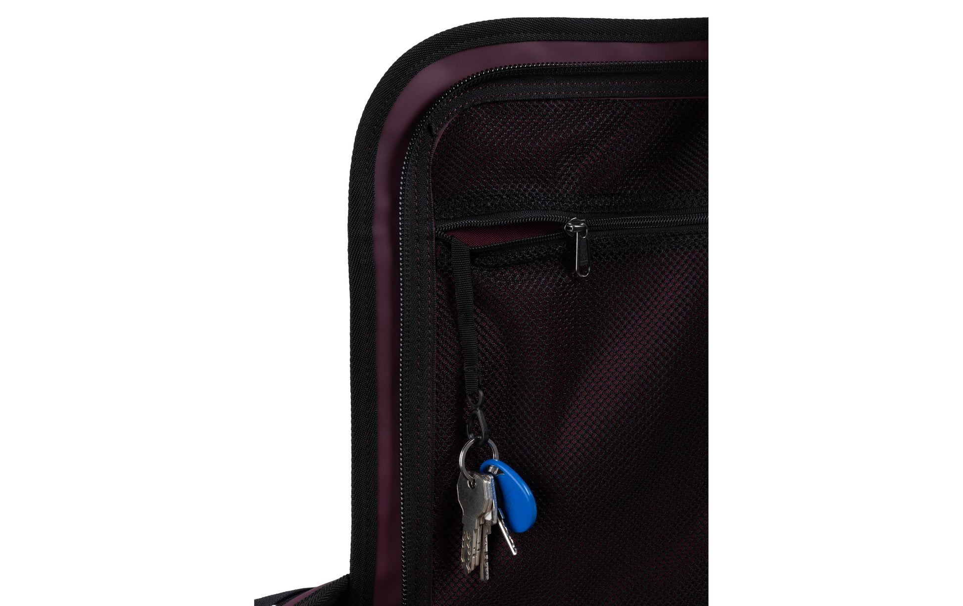 KOOR Sporttasche – 50 l, aus rPET, dunkelrot, 37 × 40,5 × 60,5 cm