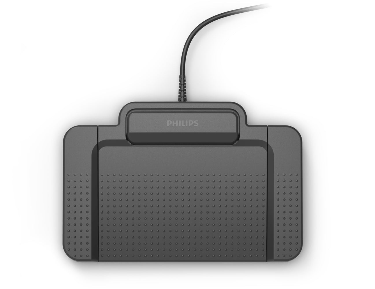 Philips ACC2310 Fussschalter – USB, 3 Pedale, Schwarz
