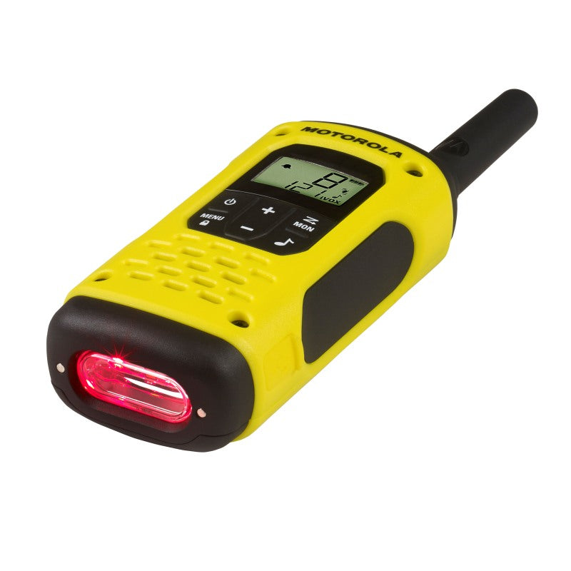 Motorola T92 H2O – Funkgerät, PMR, 446 MHz, schwarz/gelb