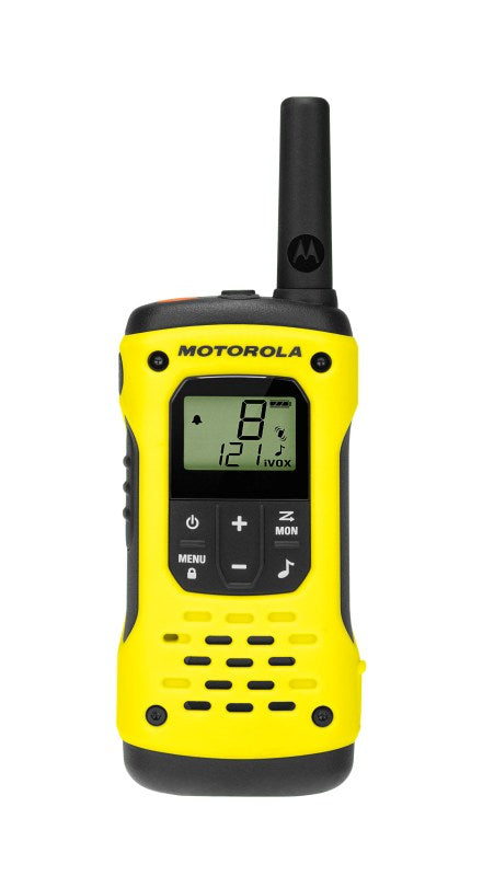 Motorola T92 H2O – Funkgerät, PMR, 446 MHz, schwarz/gelb
