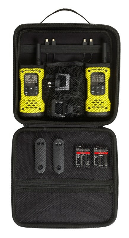 Motorola T92 H2O – Funkgerät, PMR, 446 MHz, schwarz/gelb