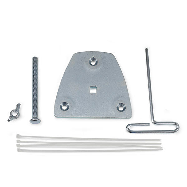 Ergotron 98-035 – Monitorarm Tischhalterung – Klemme/Durchführung – Silber – für Ergotron LX Dual Arm