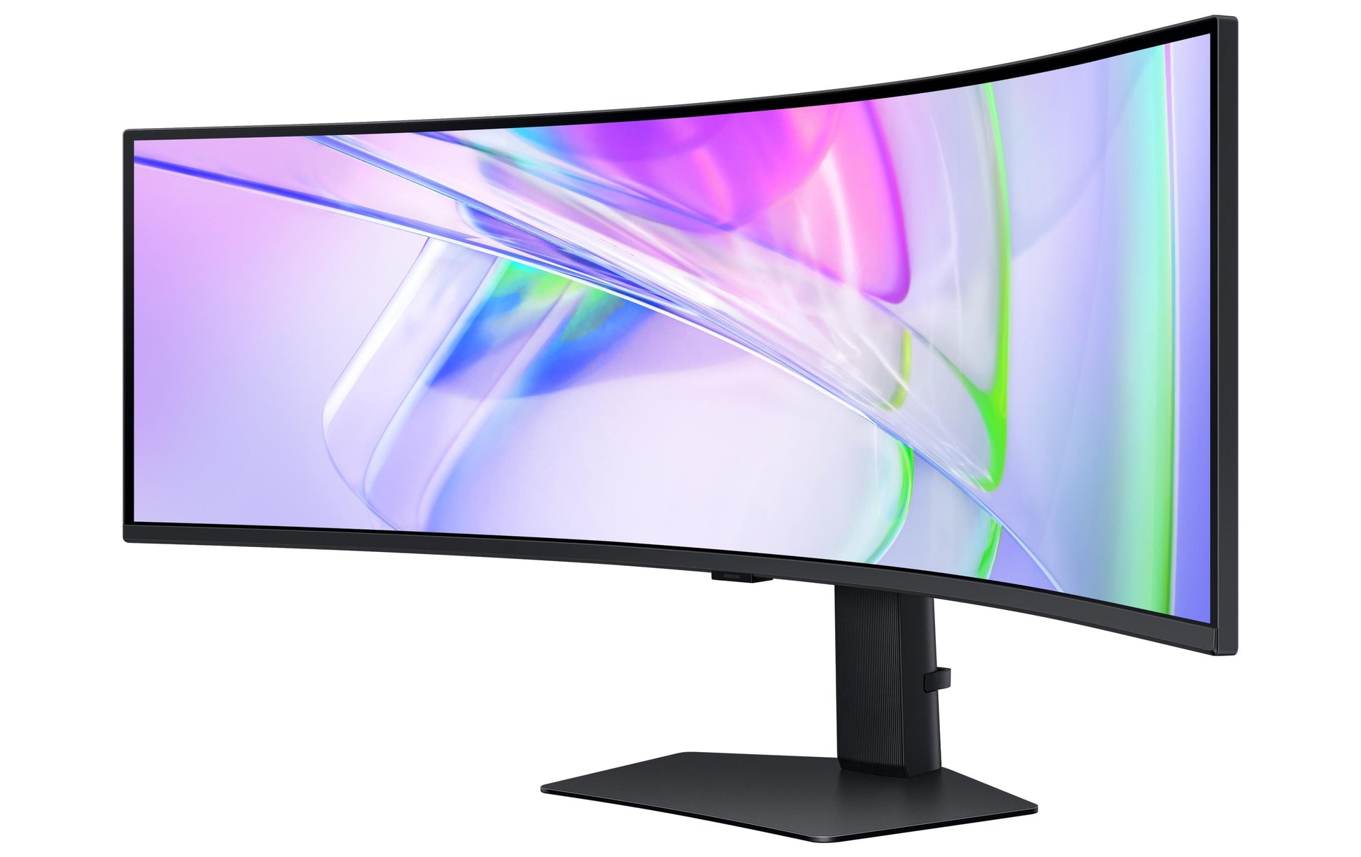 Samsung Curved 49 – Monitor, 49", VA, 120 Hz, 350 cd/m², KVM, USB-C, Curved, VESA 100 × 100, Schwarz