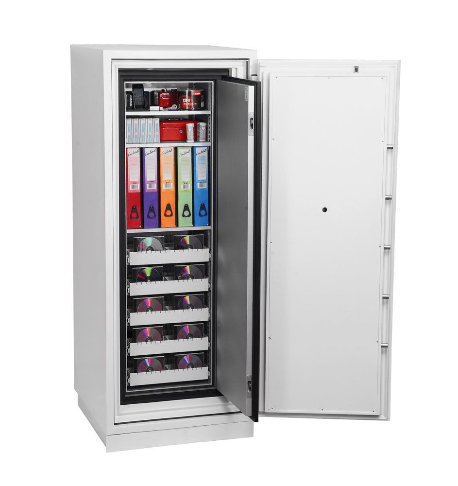 Phoenix Safe Co. Phoenix Tresor DATA COMMANDER DS4622F – Fingerabdruck – 228 l – Feuerschutz 120 min – Weiss