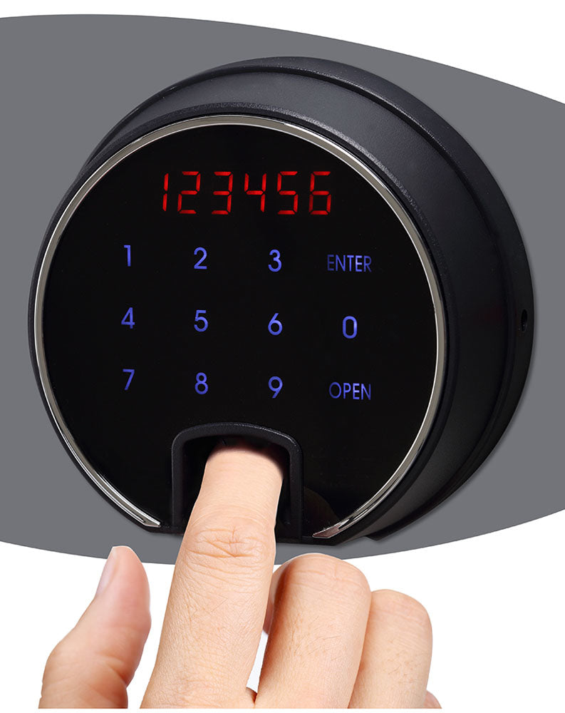 Phoenix Safe Co. Phoenix Tresor DATA COMMANDER DS4621F – Fingerabdruck – 143 l – Feuerschutz 120 min – Weiss