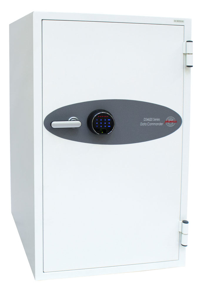 Phoenix Safe Co. Phoenix Tresor DATA COMMANDER DS4621F – Fingerabdruck – 143 l – Feuerschutz 120 min – Weiss