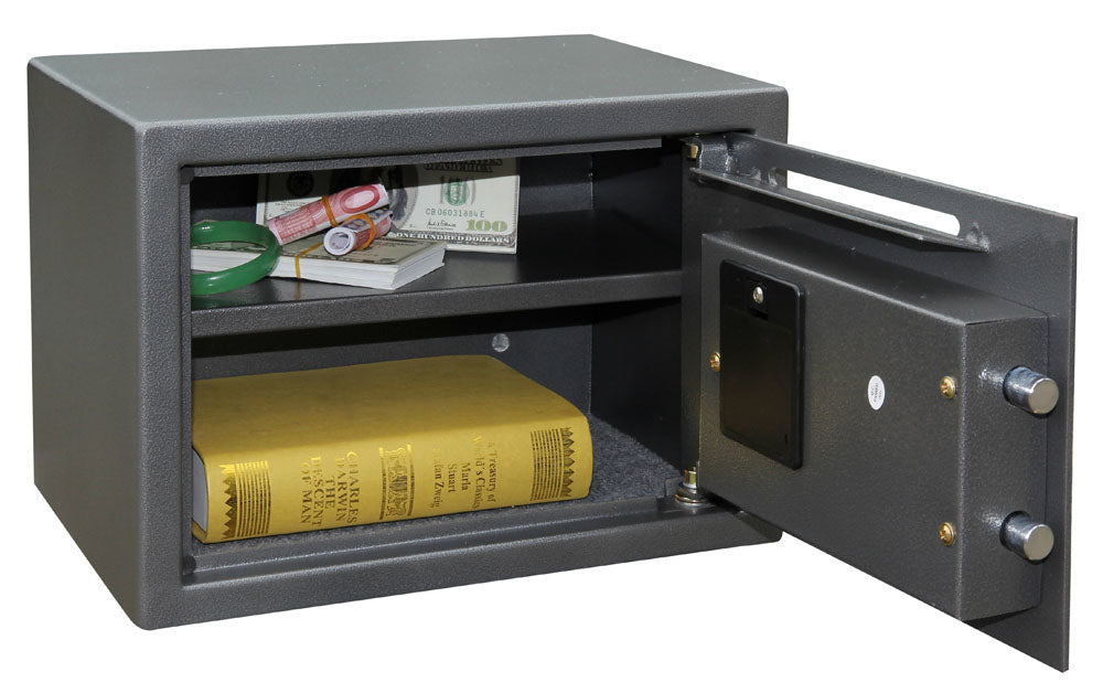 Phoenix Safe Co. Phoenix Tresor VELA HOME/OFFICE SS0802ED – Elektronikschloss – 17 l – Boden-/Wandmontage – Graphitgrau