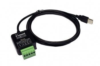 EXSYS EX-1309-T USB Seriell Konverter USB-A zu RS-232/422/485 – 5-pol Terminalblock, 1,8 m