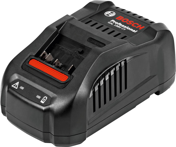 Bosch Professionelles Akku-Set 18 V 5,0 Ah (90 Wh) – 2 Akkus + Ladegerät GAL 1880 CV – AMPShare 18 V