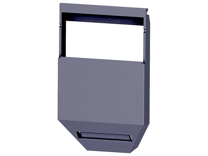 Bachmann DESK2 Tischsteckdosenleiste, verdeckte Kabelführung, 170×100×25 mm – Grau