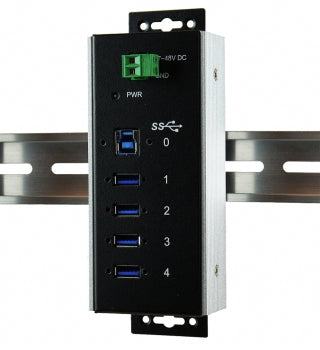 EXSYS EX-1187HMVS-WT USB-Hub – USB 3.2 Gen 1 (USB-B), 7× USB-A, für Windows/Mac/Linux