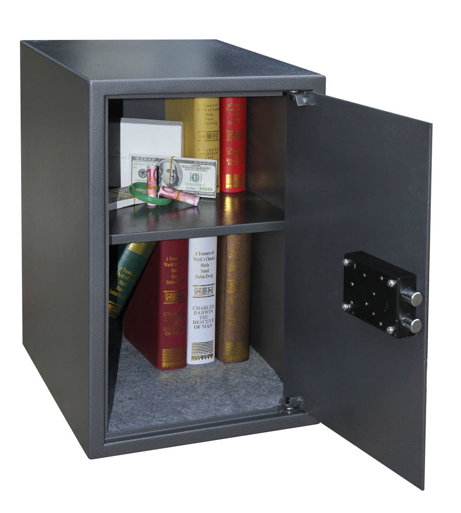 Phoenix Safe Co. Phoenix Tresor Vela SS0805K – Schlüsselschloss – 88 l – Einbruchschutz – Boden-/Wandmontage – Graphit