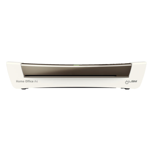 Leitz iLAM Home Office WOW Laminiergerät A4 – 2-Rollen, 80–125 µm, 2 Min. Aufheizzeit, 310 mm/min, Silber