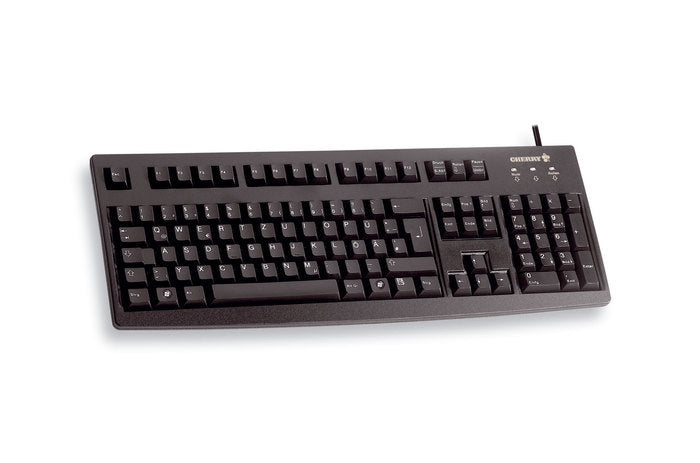 CHERRY G83-6104 – Tastatur, kabelgebunden (USB-A), US-Layout (EN) – für Windows