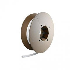 Label-the-cable Kabelschlauch – 40 mm × 25,00 m, Kunststoff, Weiss, selbstschliessend, 1er-Pack