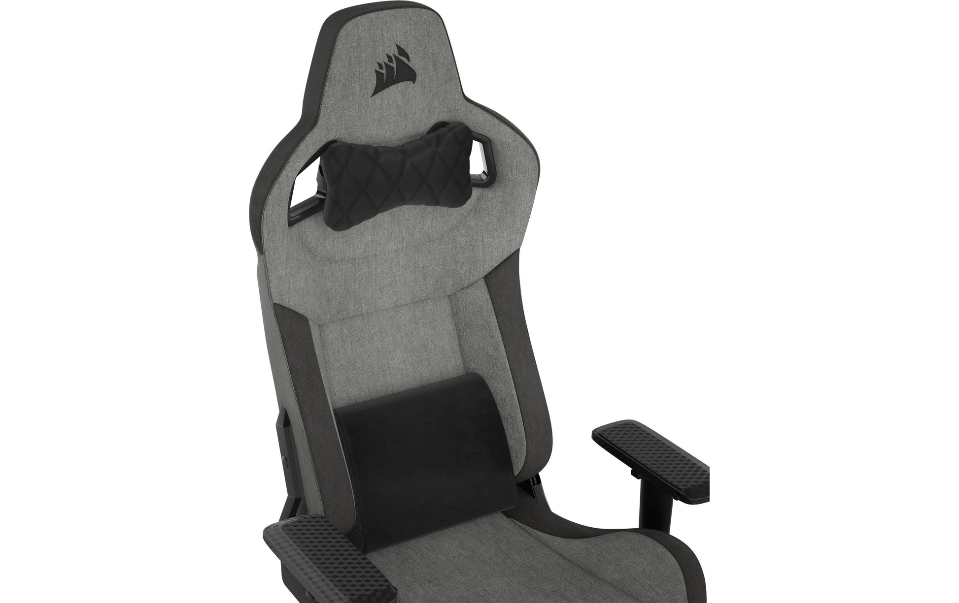 Corsair Gamingstuhl T3 Rush 2023 – Sitzhöhe 48–58 cm, 120 kg, Anthrazit/Grau