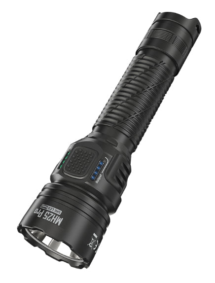 Nitecore Taschenlampe MH25 PRO – 3300 lm, 705 m, IP68, USB, 5300 mAh Akku – Schwarz
