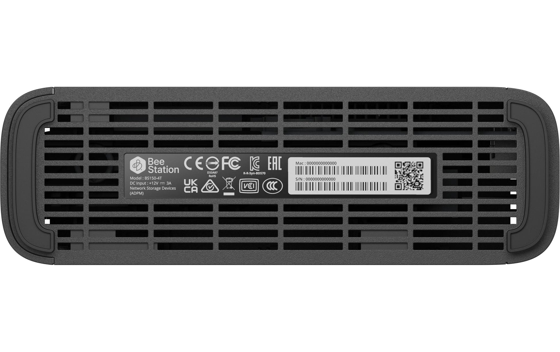 Synology BeeStation – 1-Bay Desktop NAS – Realtek RTD1619B, 1 GB RAM, 1GbE, 4 TB SSD vorinstalliert