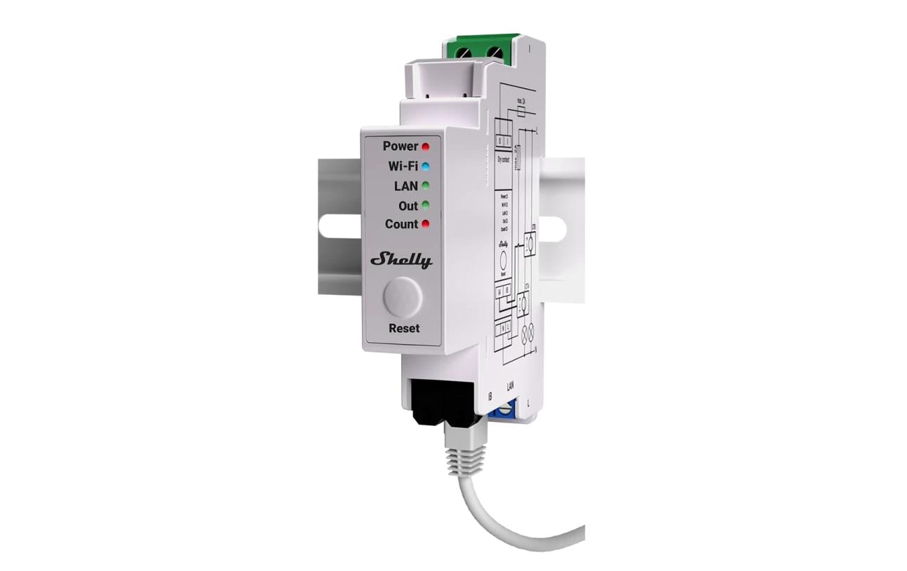 Shelly Pro EM – Stromüberwachungssystem, WLAN, bis 50 A