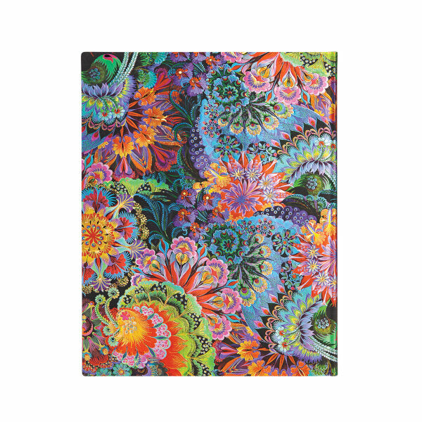 Paperblanks Notizbuch – 180 × 230 mm – 176 Seiten – Hardcover, Lesebändchen, Einstecktasche – Mehrfarbig – FSC
