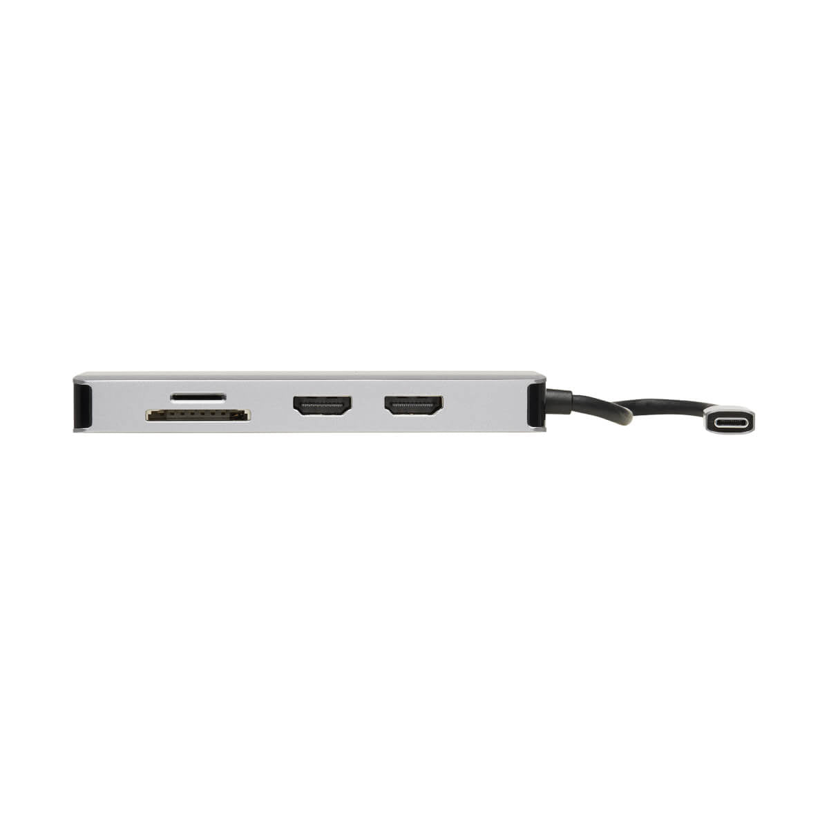 Tripp Lite U442-DOCK8G-GG Dockingstation – USB-C, 2× HDMI, 2× USB-A, 1× USB-C, 100 W PD, GbE, SD/microSD