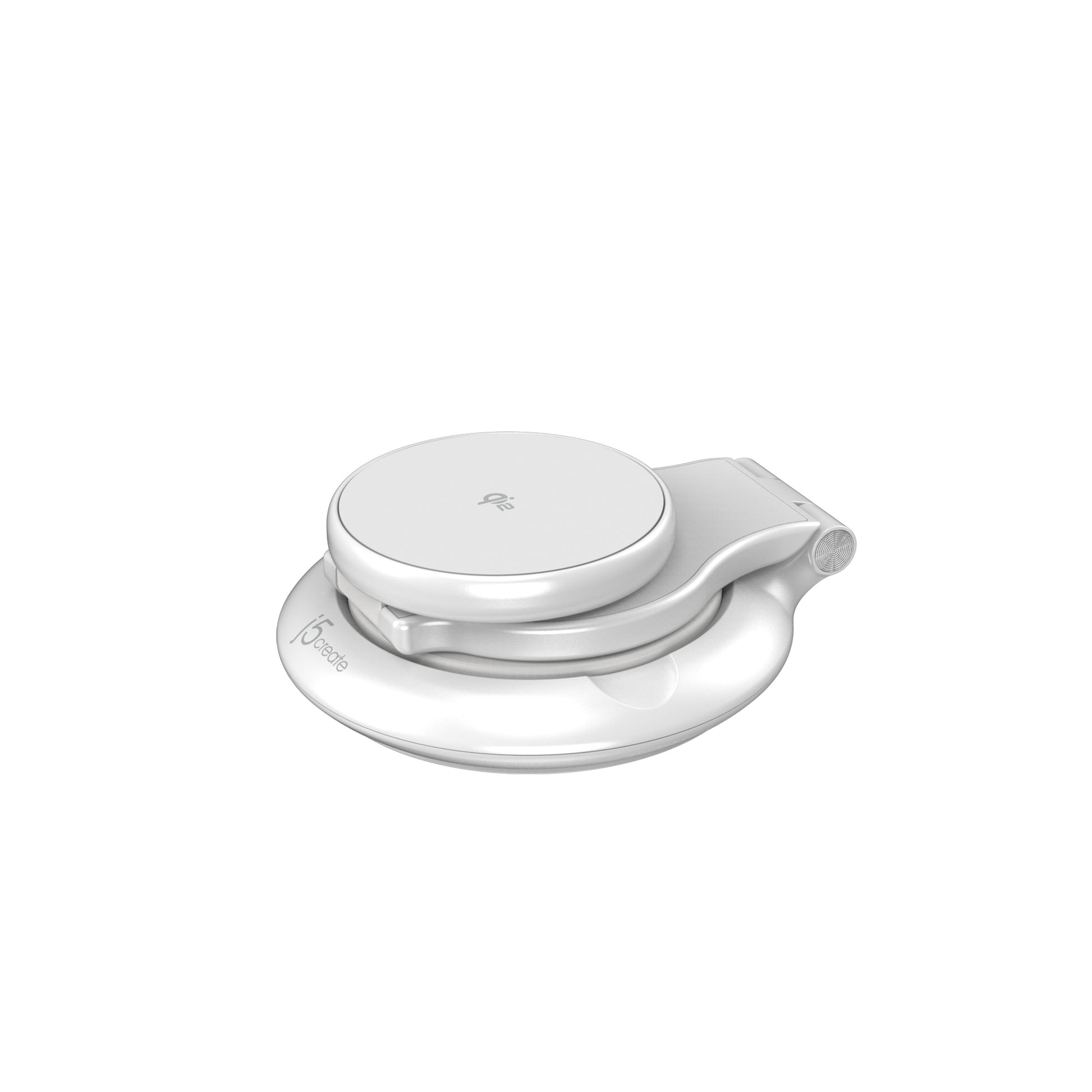 j5create QI2 3-in-1 kabellose, magnetische, faltbare Ladestation
