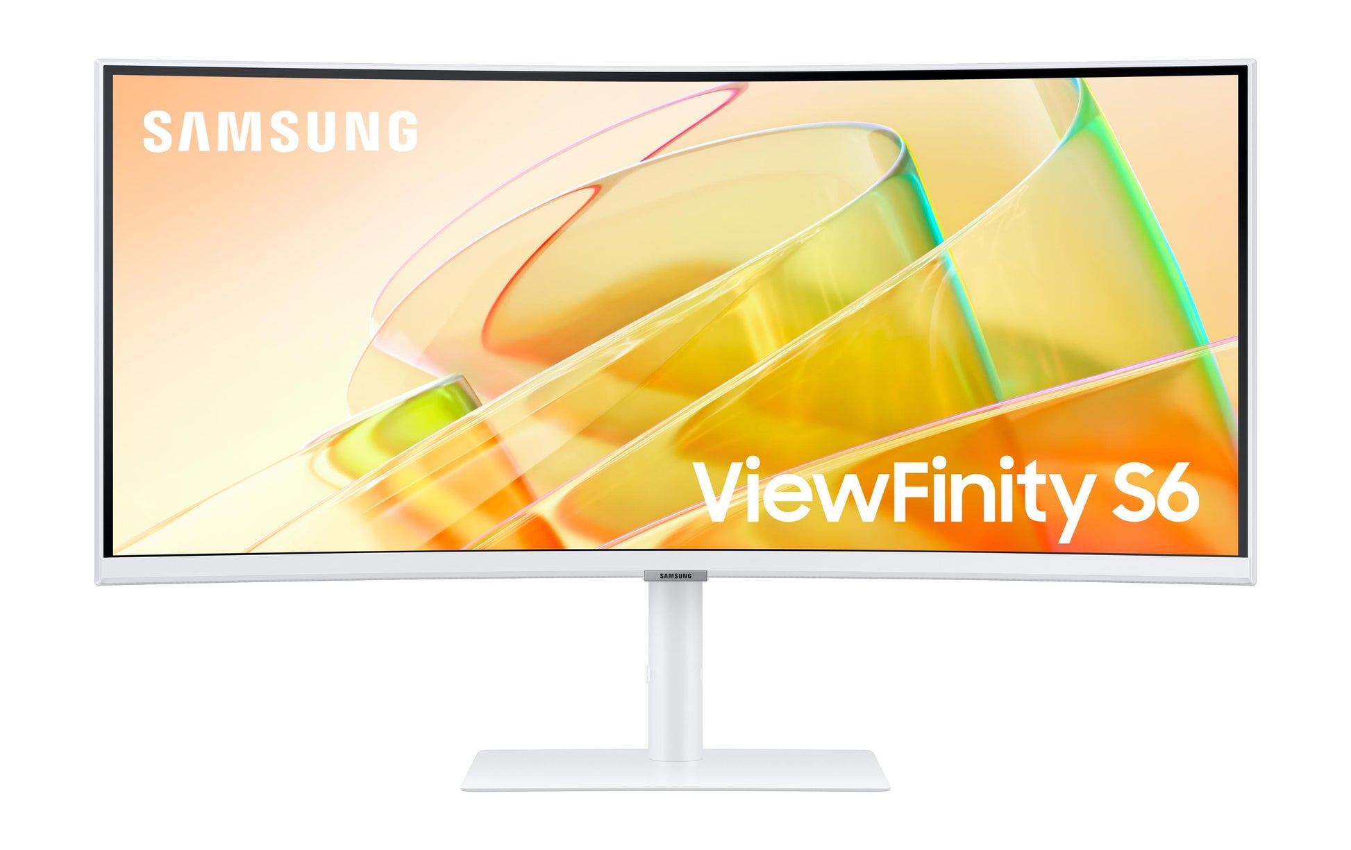 Samsung Curved 34 – Monitor, 34", Daisy Chain, USB-Hub, KVM, Integrierte Lautsprecher, VESA 100 × 100, Weiss