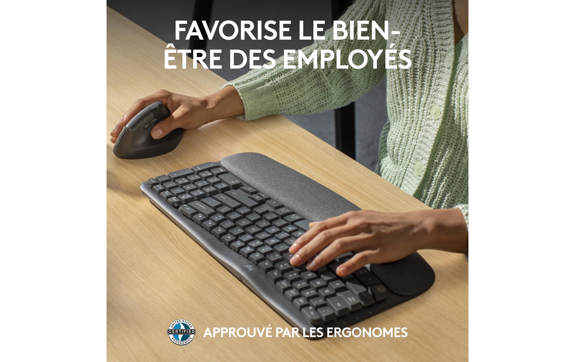 Logitech Wave Keys für Business CENTRAL-419 – Tastatur, kabellos (Bluetooth/2,4 GHz), CH-Layout (DE-CH)