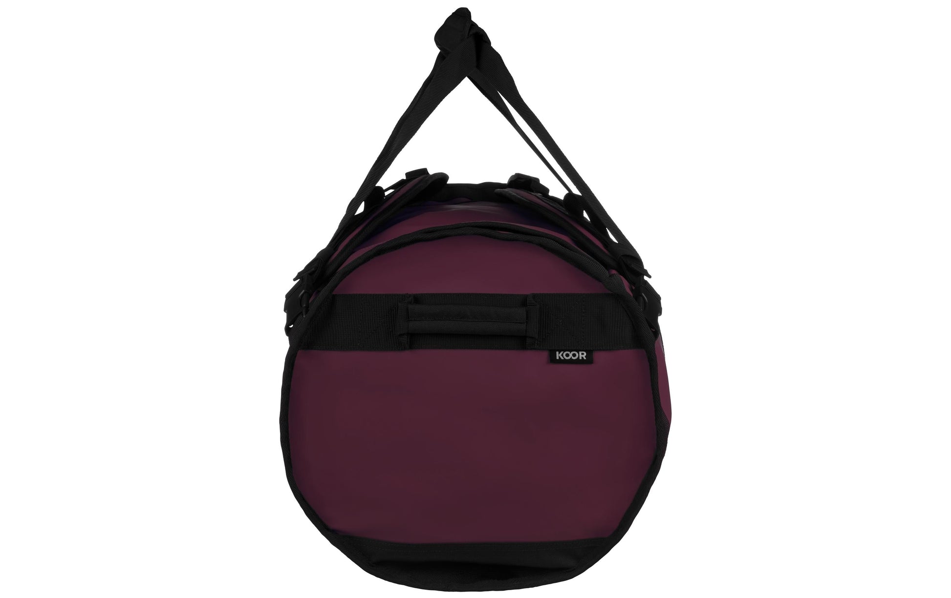 KOOR Sporttasche – 50 l, aus rPET, dunkelrot, 37 × 40,5 × 60,5 cm