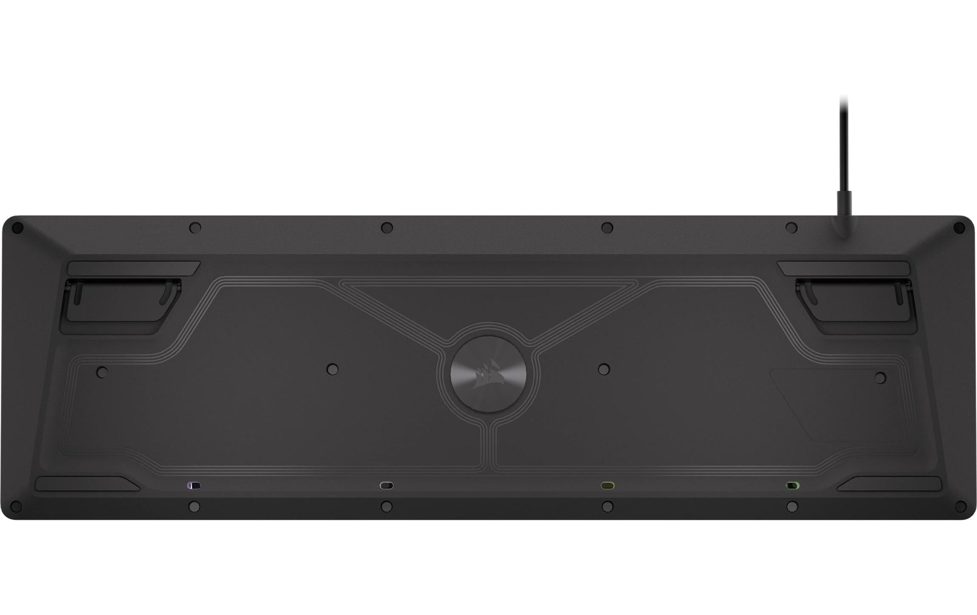 Corsair K55 CORE RGB – Gaming-Tastatur – Mechanisch, RGB – Kabelgebunden, USB-A – QWERTZ (CH) – Schwarz