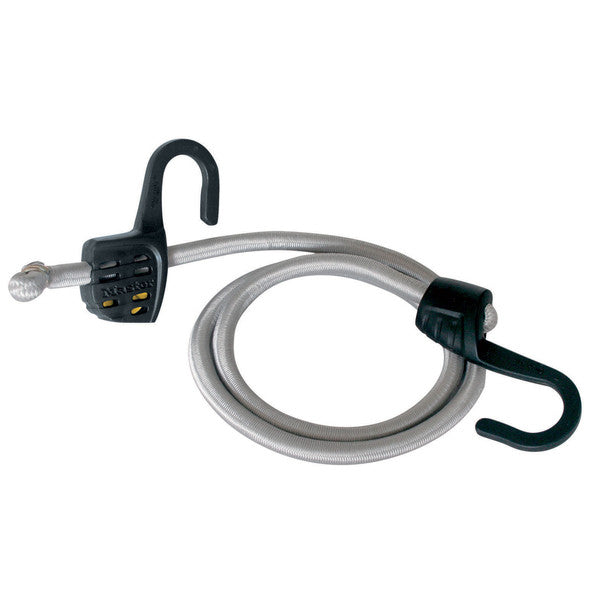 MASTER LOCK Masterlock – Gummiseil, Grau Ø 9,5 mm × 1,5 m, 65 kg