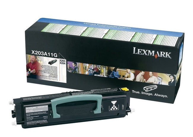 Lexmark Toner – schwarz, 2500 Seiten