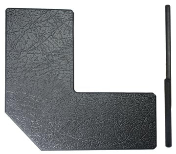 Brodit Montageplatte Abgewinkelt – Spezialzubehör – 3er Pack
