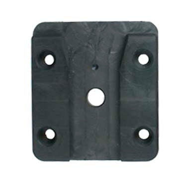 Brodit Montageadapter, AMPS-Standard – Schwarz, Kunststoff