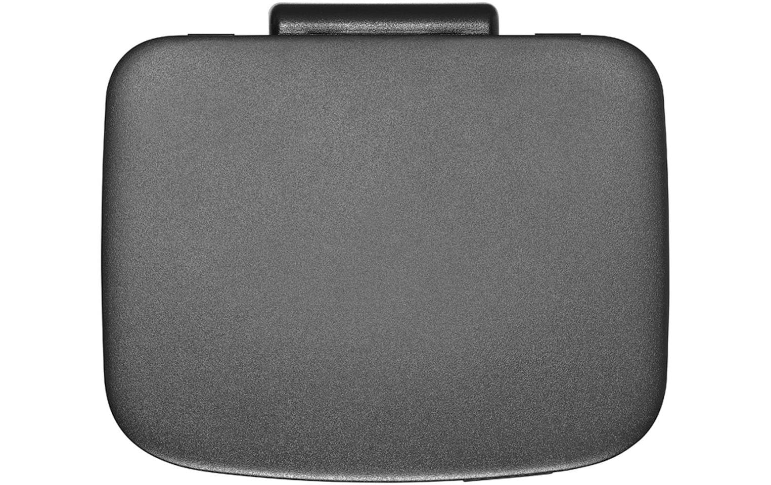 Brabantia Kosmetikeimer Bo – 7 l – Stahl, rechteckig – schwarz matt – Soft-Close, Anti-Rutsch