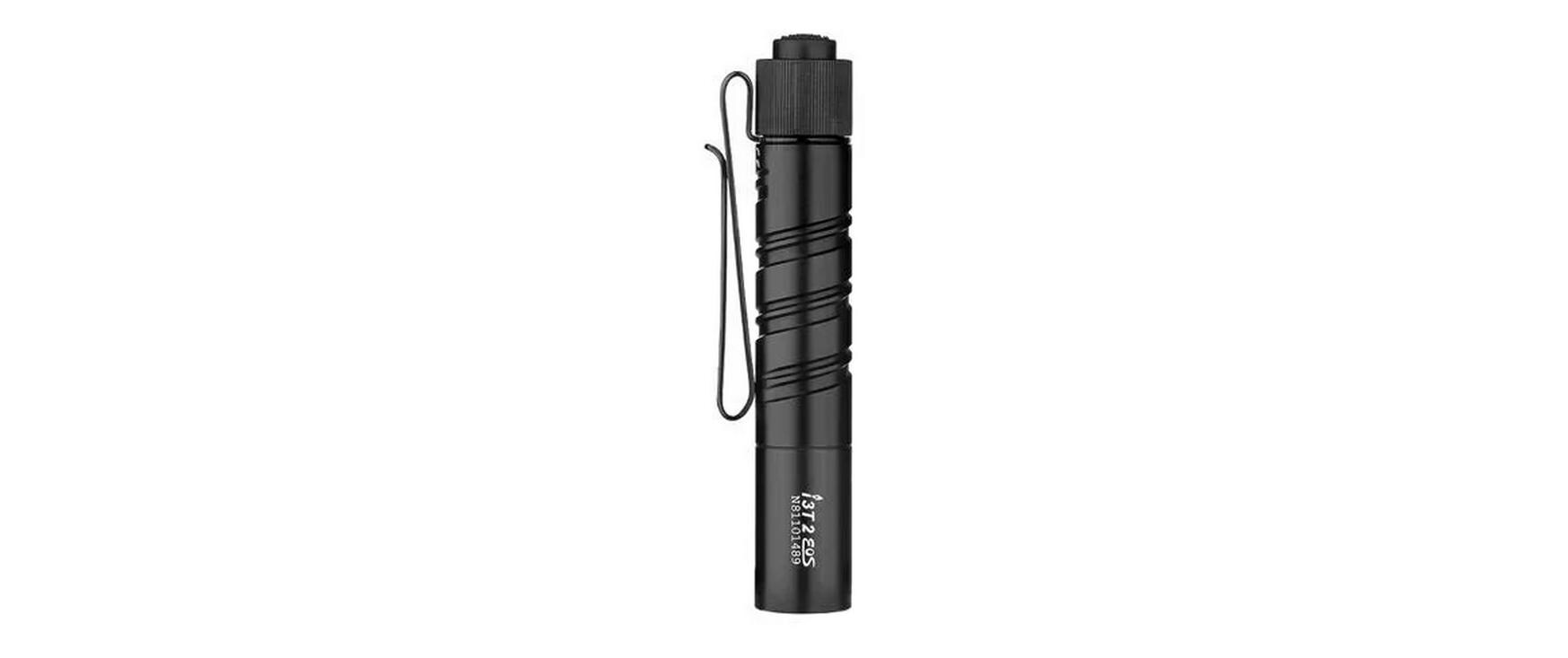 Olight Taschenlampe I3T 2 EOS – 200 lm, 62 m, IPX8, 2 Modi – Schwarz
