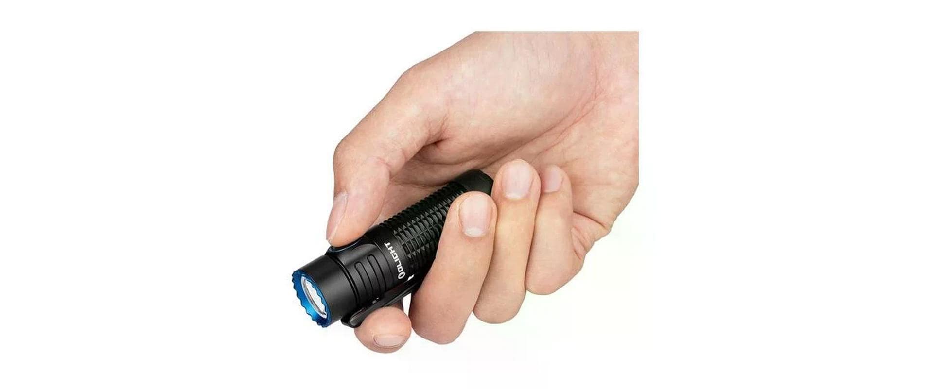 Olight Warrior Nano Taschenlampe – 1200 lm, 135 m, IPX8, Akkubetrieb, 6 Modi – Schwarz