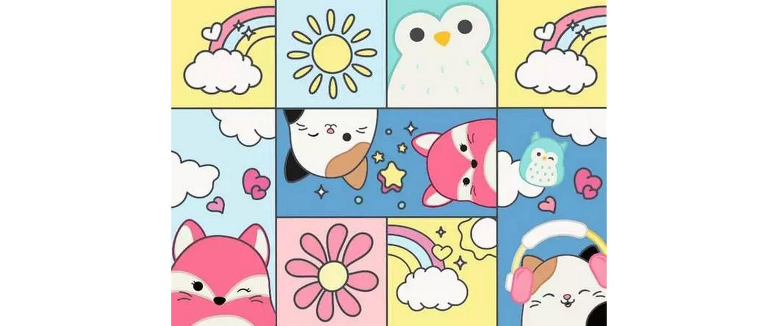 Ravensburger CreArt – Malen-nach-Zahlen-Set – Squishmallows – 24 × 18 cm – ab 12 Jahren