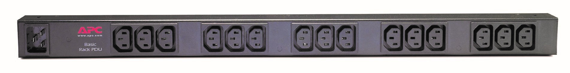APC Basic PDU 3680 W – C13×15, Eingang IEC C20 – 0U, senkrecht – schwarz
