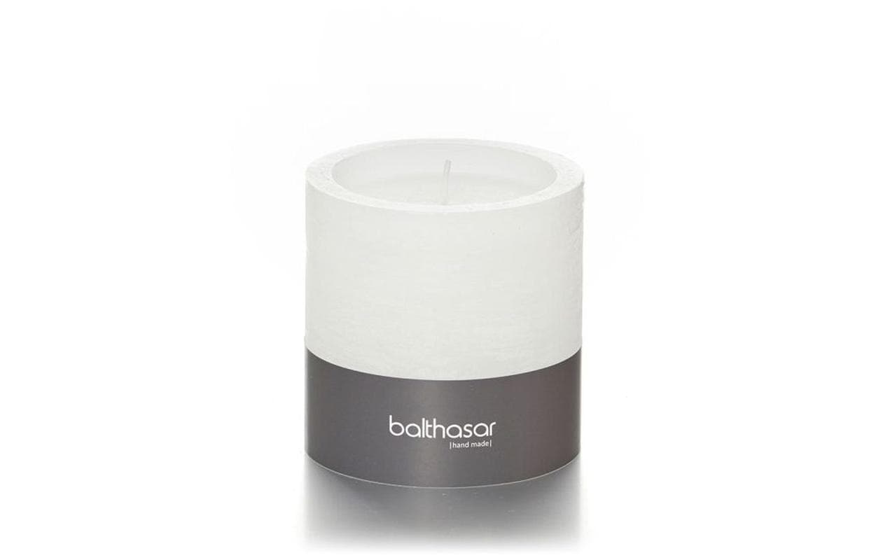 Balthasar Rustico Windlicht – weiss – Ø 10 × 10 cm – 1-teilig