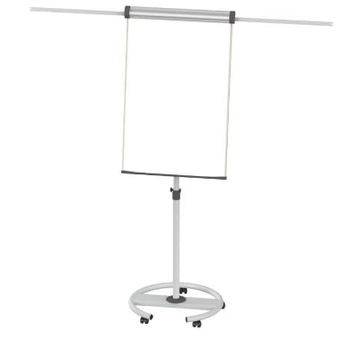 MAUL Flipchart – 66 × 97 cm, weiss, Metall