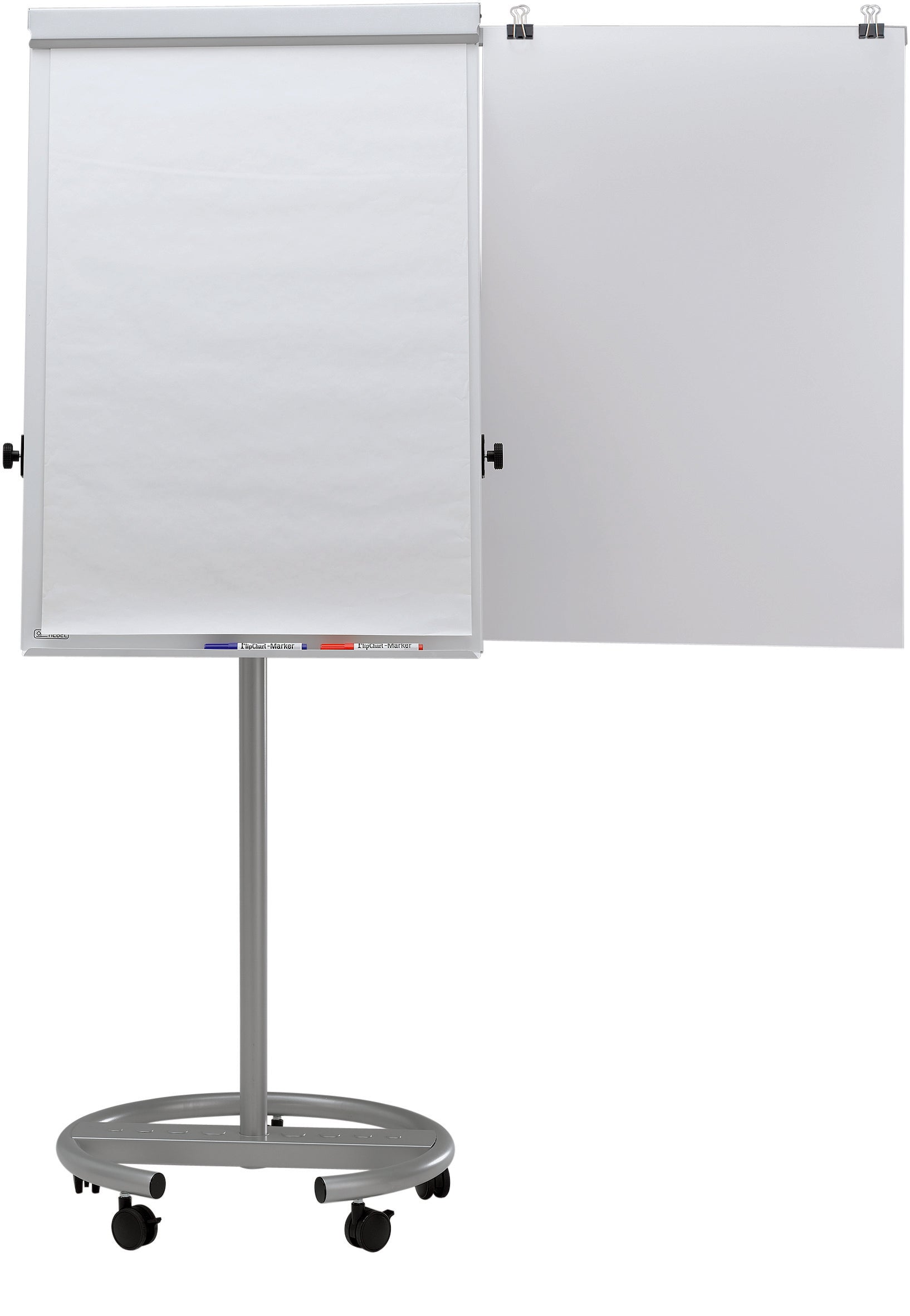 MAULoffice Mobiles Flipchart mit Rundfuss, magnetisch
