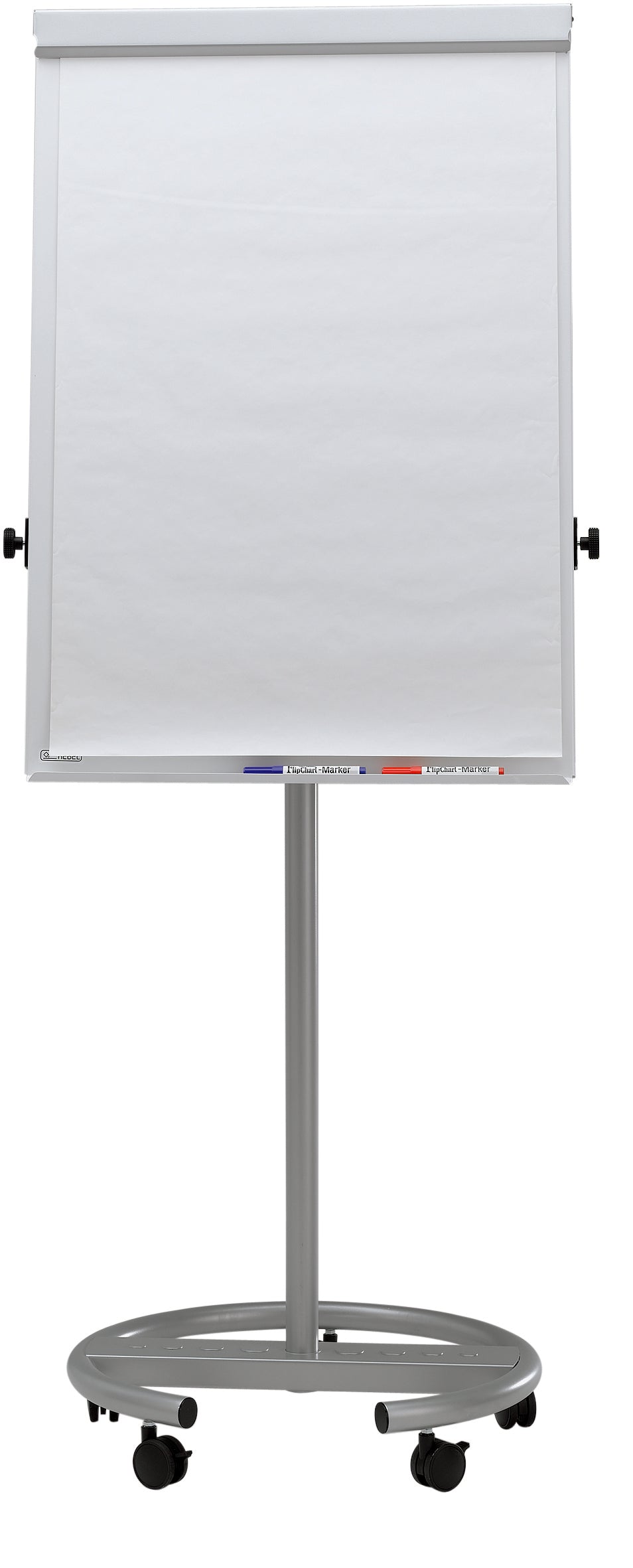 MAULoffice Mobiles Flipchart mit Rundfuss, magnetisch