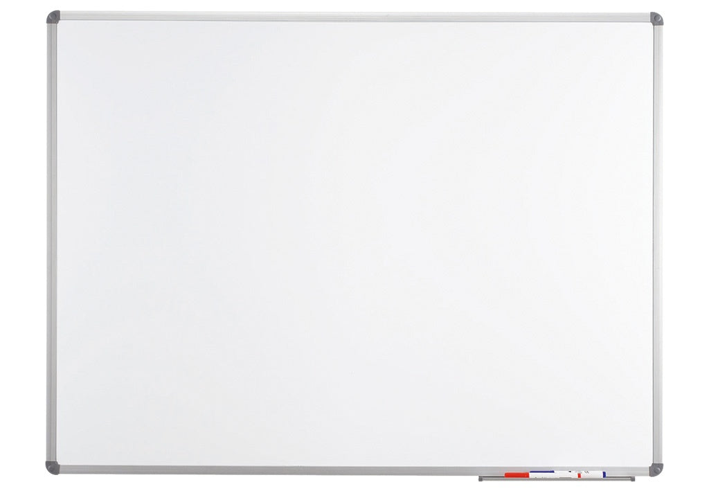 MAUL Whiteboard – 180 × 90 cm, magnetisch, Aluminiumrahmen, inkl. Stiftablage