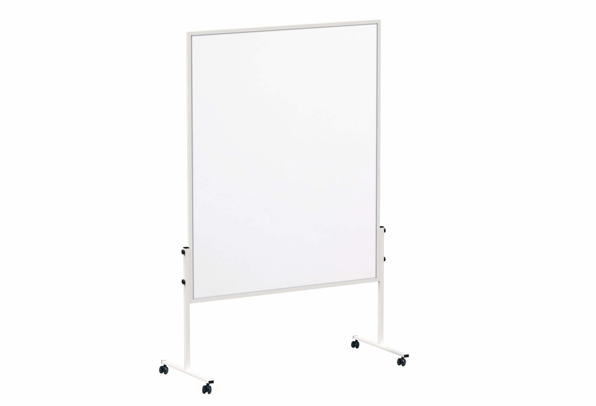 MAUL Pinnwand – Alurahmen – 150 × 120 cm, grau