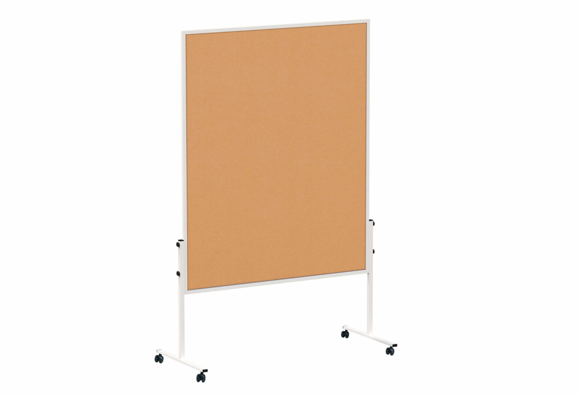 MAUL Pinnwand – Kork, Alurahmen – 150 × 120 cm, grau