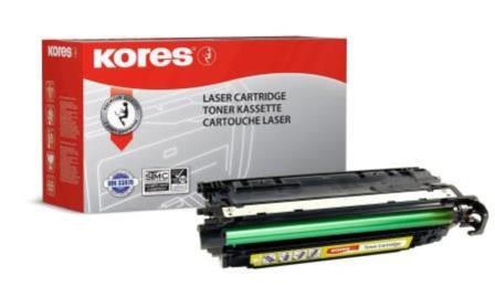 Kores G1223RBG (CE262A) Gelber Toner – Wiederaufbereitet – 11'000 Seiten – für HP CP4025/4525/CM4543